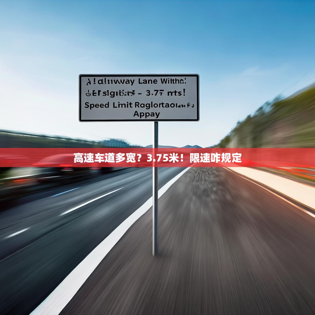 高速车道多宽?3.75米!限速咋规定 高速车道多宽?3.75米!限速咋规定