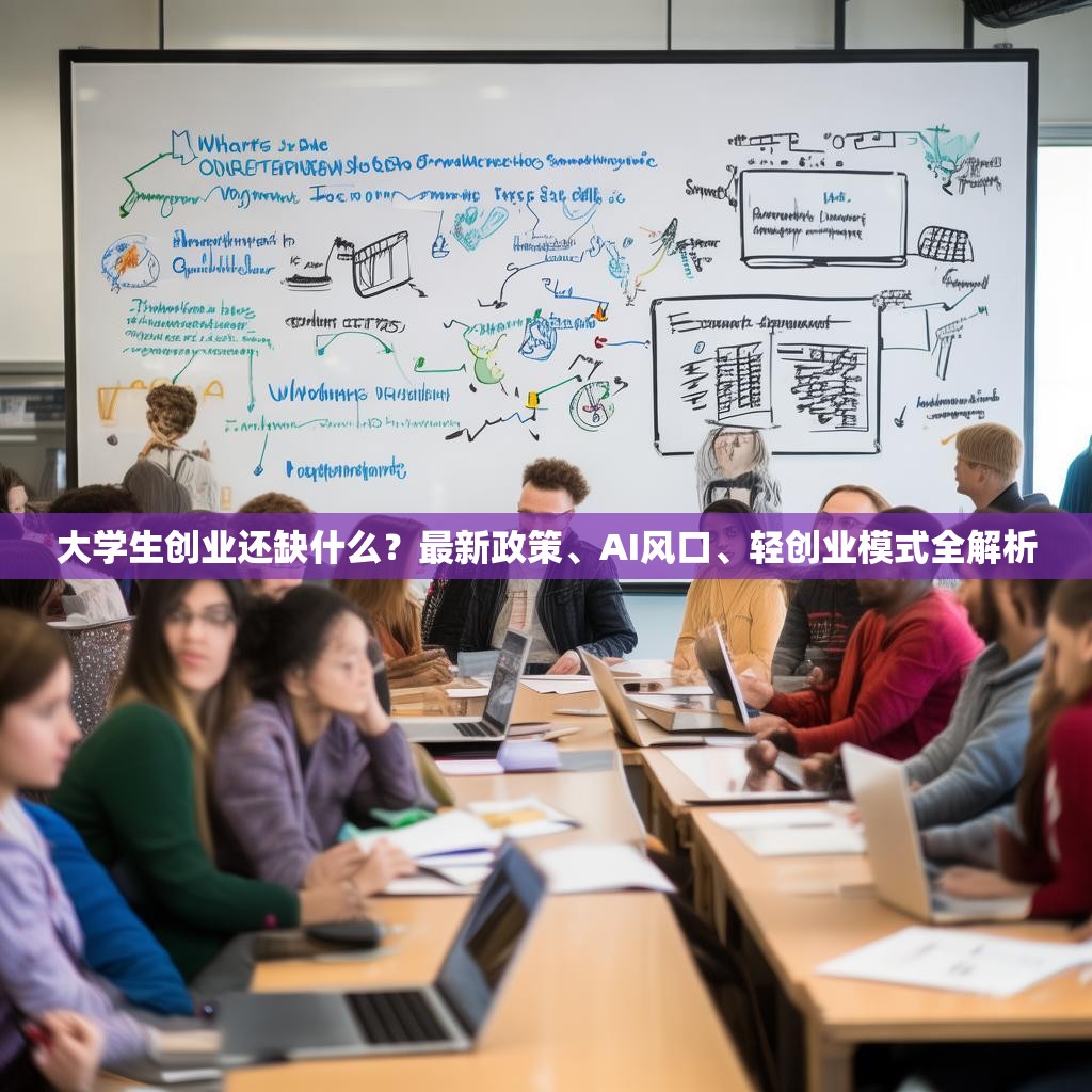 大学生创业还缺什么？最新政策、AI风口、轻创业模式全解析